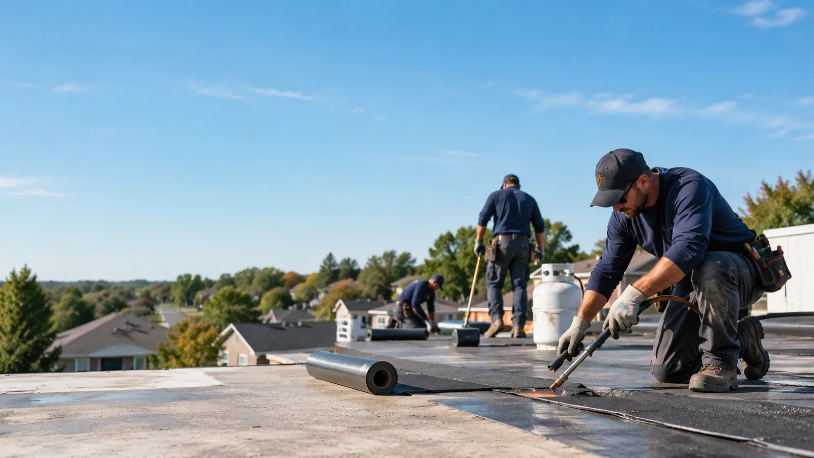 Flat Roof Leak Repair providers in Lawrence, MS